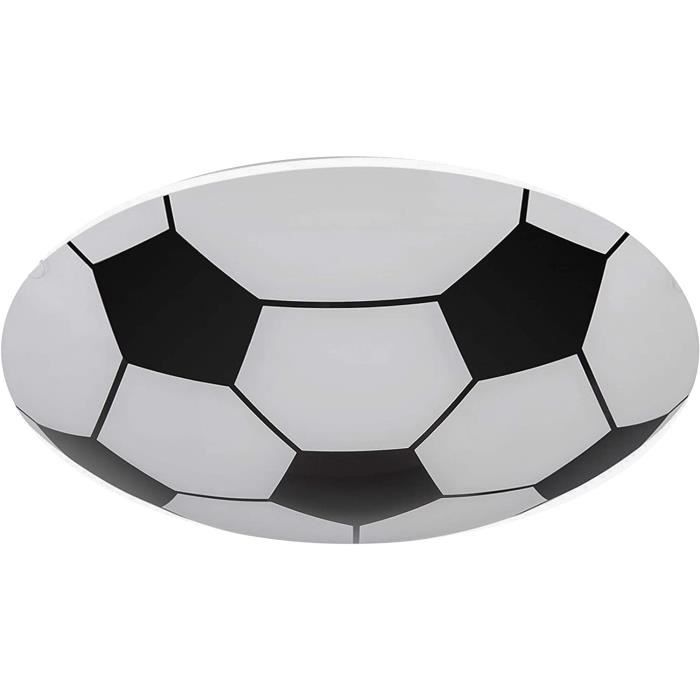 Plafonnier ballon de football à LED pour chambre d'enfantchambre à couchersalle de jeuxà suspendre au plafond et au mur D.36
