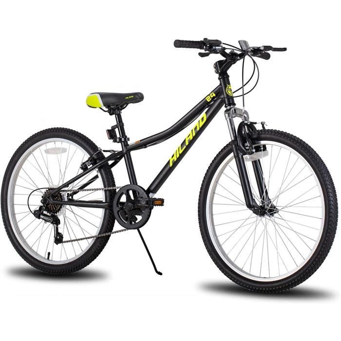 Hiland Climber 20/24 Pouces Vélos Enfants/vélo Montagne Vélo Garçon Fille Fourche Suspension 7 Vitesses