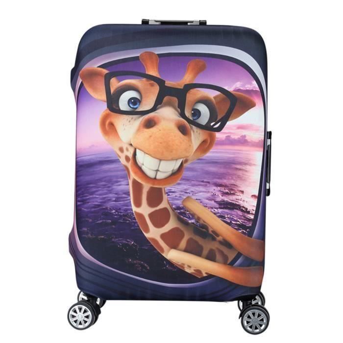 giraffe L 26~28 inch Housse de protection pour valise élastique pour valise de protection valise trolley 20-24-28 - 30inch A62673