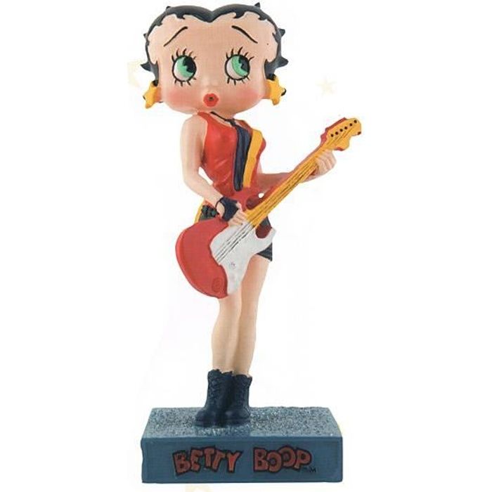 Figurine Betty Boop Guitariste - Collection N 48