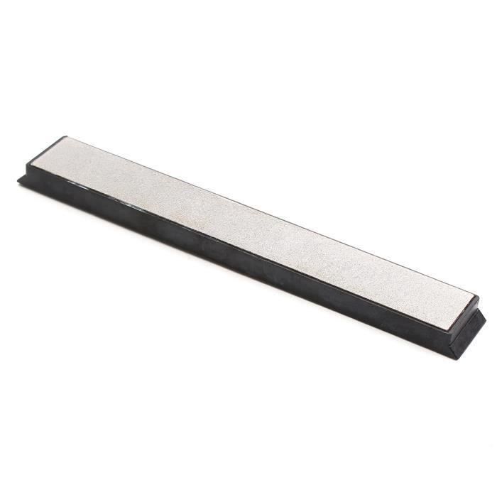 TEMPSA Pierre à Affûter Couteaux 500 Grit en Fer Diamant Ustensiles de Cuisine 150*20*5mm
