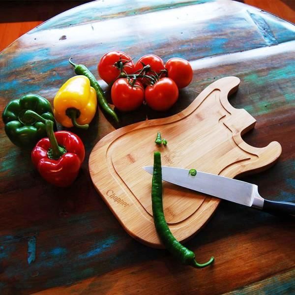Planche à Découper Guitare Électrique - Cadeau Maestro
