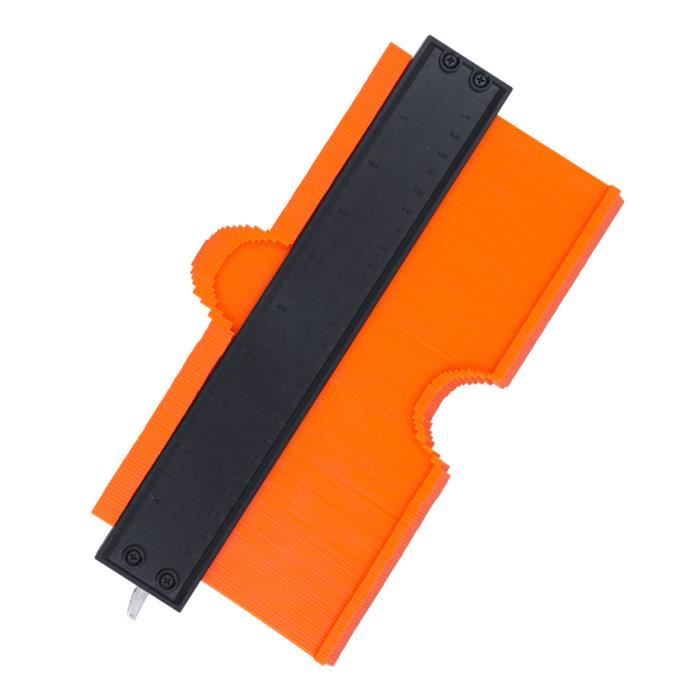 COOFIX orange 10 pouce Jauge de Contour Irrégulière Règle Copieur de Profil Outils de Menuiserie