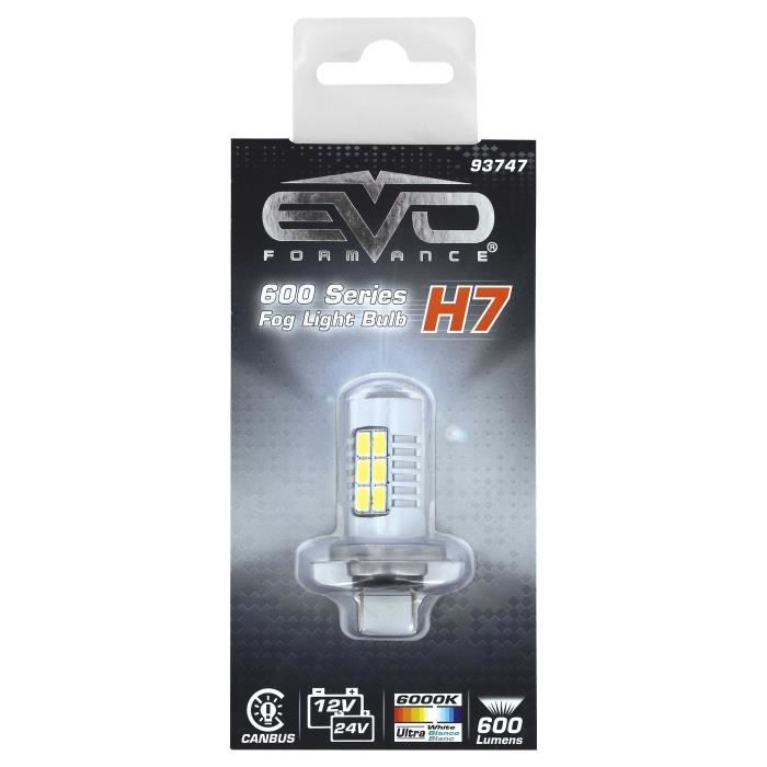 Ampoule led EVO 600 Series 12/24V H7 6000K 600lm