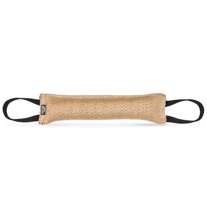 Boudin à mordre en jute 25 cm - 2 anses - Julius K9