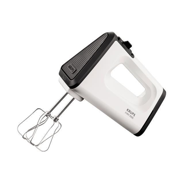 Krups GN5021, Batteur à main, Noir, Acier inoxydable, Blanc, Acier inoxydable, 500 W, 165 mm, 260 mm