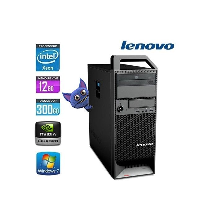 LENOVO THINKSTATION S20 XEON X3565 3.2Ghz 12GO 300GO