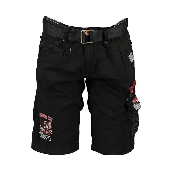 Bermuda Homme Geographical Norway Parodie 063EO Noir