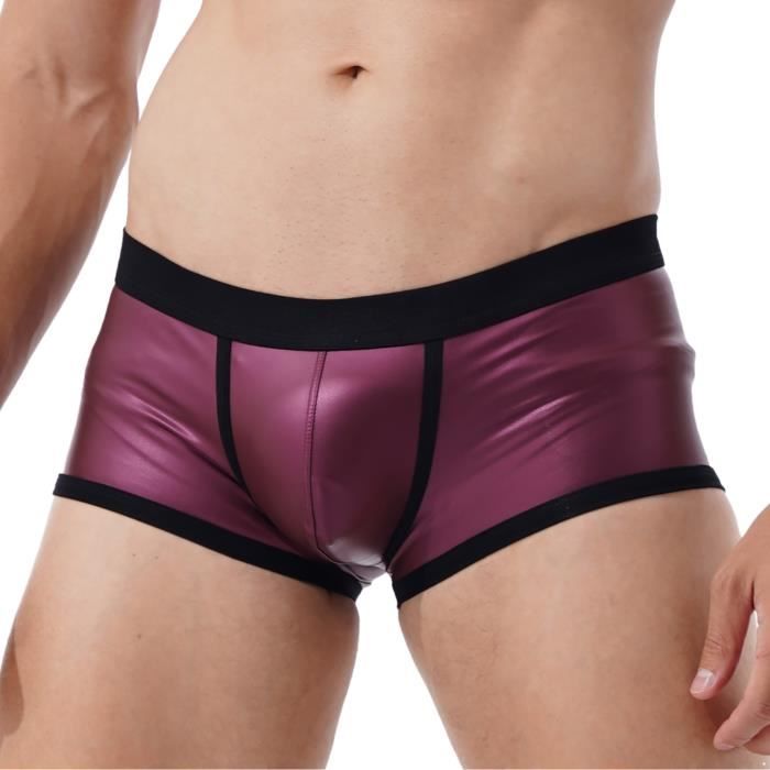 iiniim Short de Bain Homme Maillots de Bain d'Été Slip de Bain Boxer Caleçon Pantalons Courts Casual Short de Plage S-XL