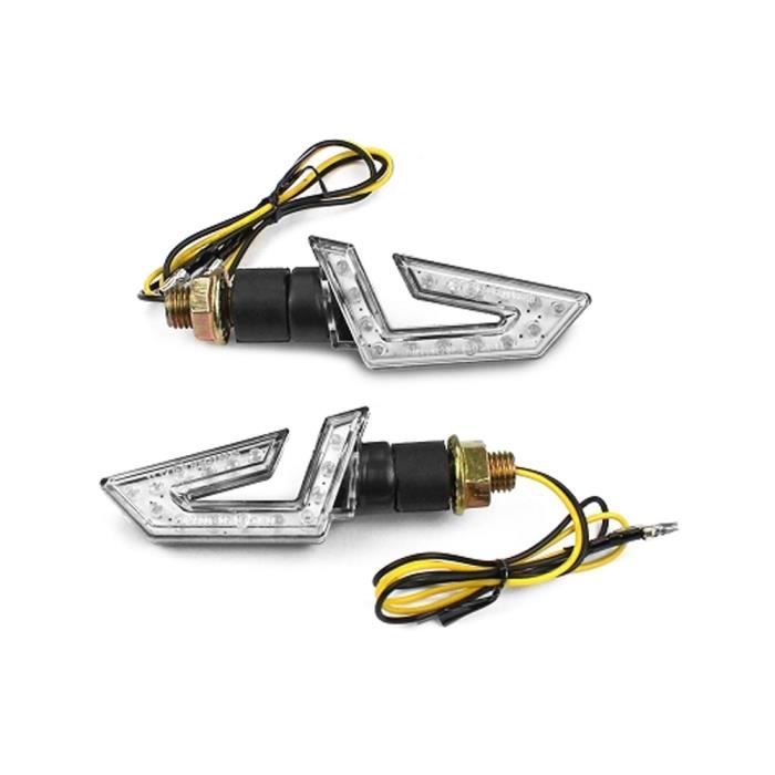 Clignotant homologué à leds - TNT - Boomerang - Scooter / Mini Moto SKYTEAM
