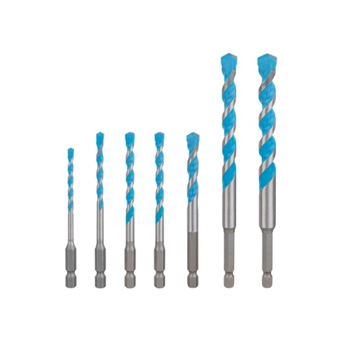 Bosch expert HEX 9 Jeu de forets Construction 45681012 mm 7 pièces 2608902370 - vue 2