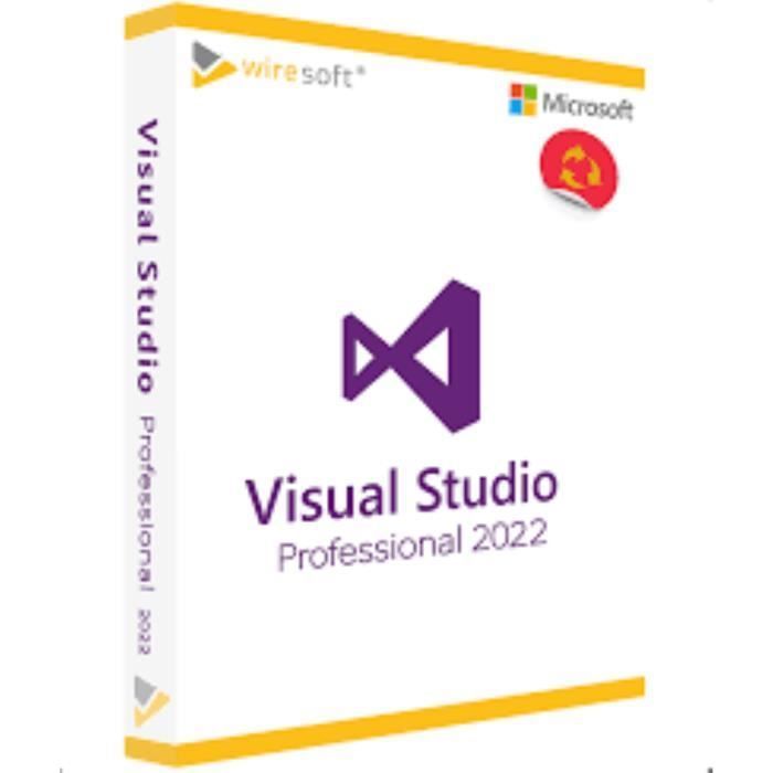 Microsoft visual studio pro 2022 -rapide 15 min - à télécharger - Cdiscount