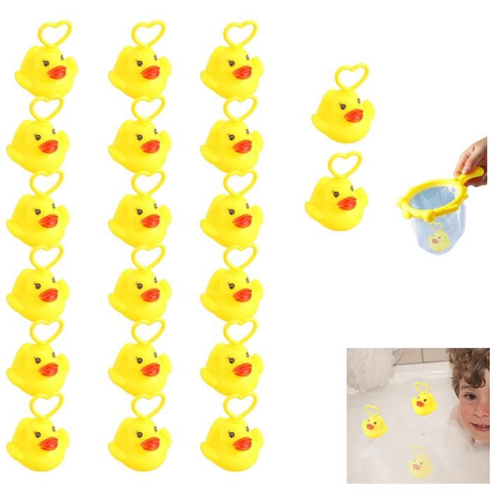 Lot De 2 Flottants Pêche Caneton 9,5 Cm – Appâts Artificiels Silicone 3D Réalistes Pour Prédateurs (Achigan, Brochet…)