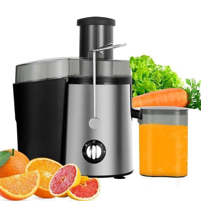 Centrifugeuse Extracteur de Jus - Centrifugeuse fruits et legumes - 450W - 12 L et 500 ml - 70 MM Large Bouche - 2 Vitesses - Yikxiulf