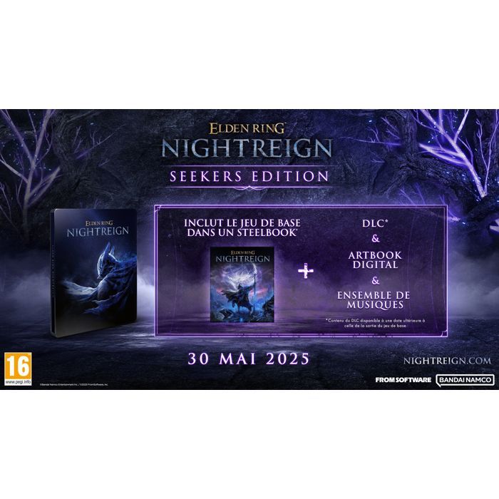 Elden Ring Nightreign Seekers Edition PS4 - vue 10