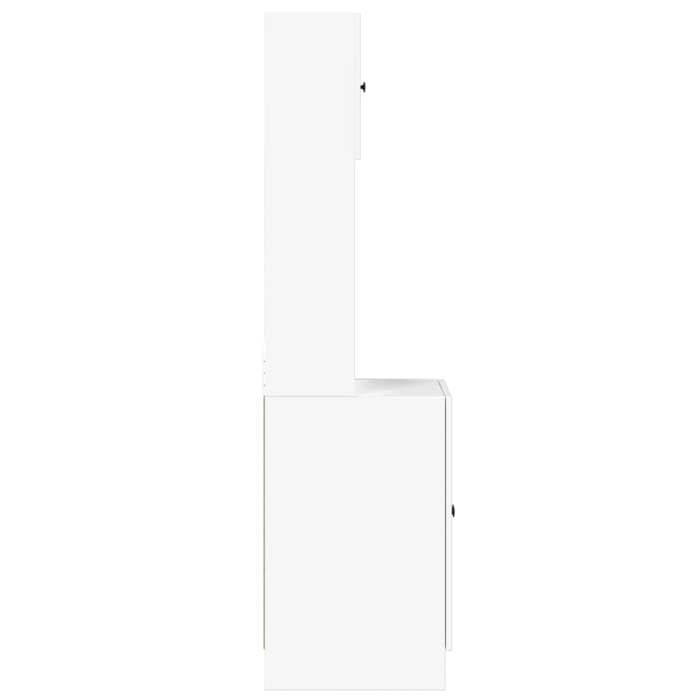 Promotion mai * Armoire de cuisine - Buffet de cuisine - blanc 60x50x180 cm EU73483276637