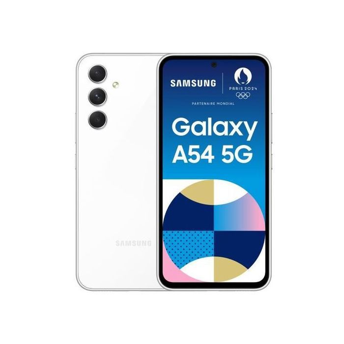 Samsung Galaxy A54 Smartphone 5G Single SIM US Version Compatible avec les opérateurs français