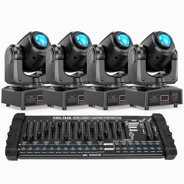 Barre LED Wallwasher 336 LEDs 120W RGBW U`King - Projecteur Scène Stroboscope Pour Mariage, DJ, Soirée, Chapiteau (Lot De 2)