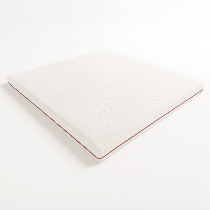 Surmatelas - THE WHITE STONE - Breeze 9 zones - 160 x 200 cm - 5 cm - Housse Pure by HeiQ déhoussable