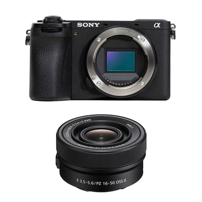 Sony Alpha 6700 hybride + objectif 16-50 mm II - Noir