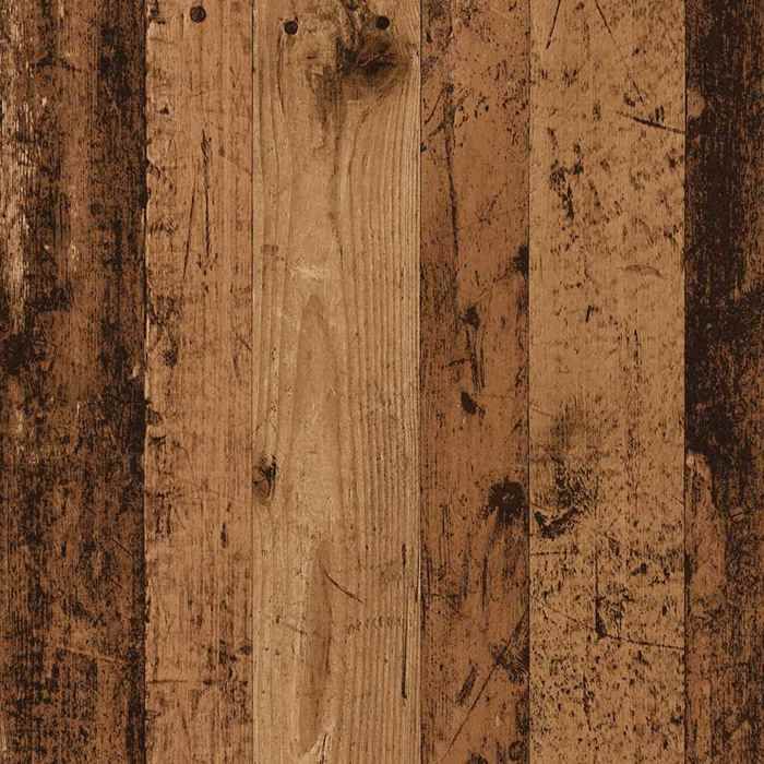 Ensemble de meubles de couloir élégant - ECOHOME - bois dingénierie - vieux bois - 80 x 305 x 40 cm - avec tiroir - avec porte@494