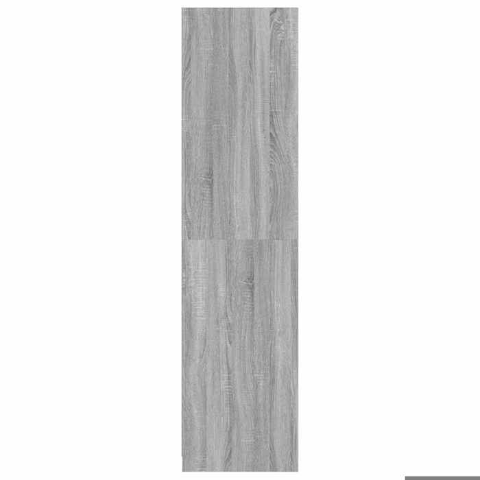 Kleiderschrank mit Schubladen Grau Sonoma 50x50x200 cm_2 ans garantie_19403