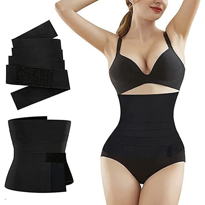 Men Body Shaping Waist Trainer Gym Fitness Double Belt