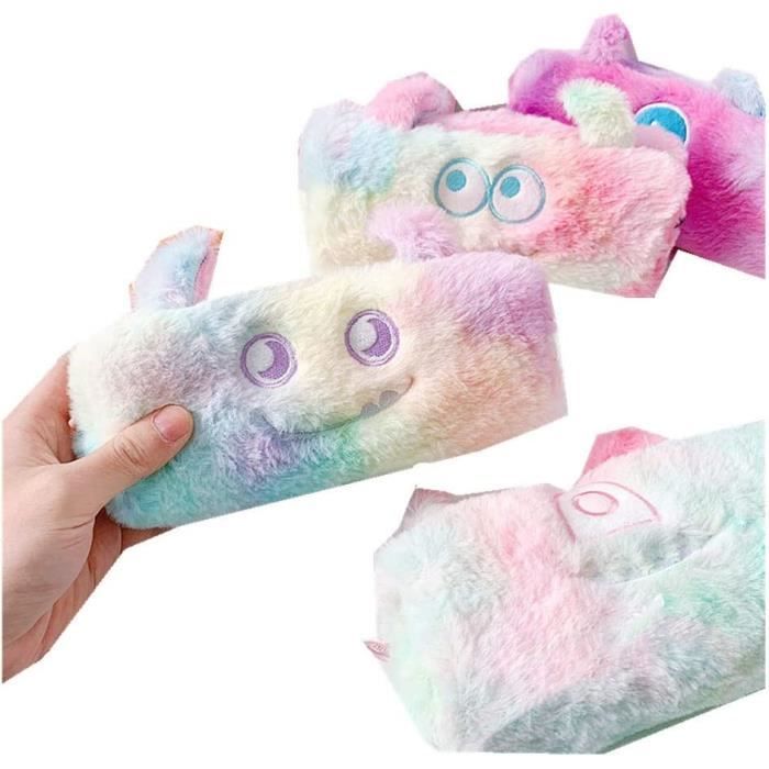 Lot De 4 Trousses Scolaires Transparentes Avocat - Kawaii, Pour Enfants, Collège, Lycée