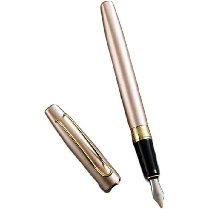 Ensemble Stylo Plume Rétractable, Stylo Plume Presse, Stylo Plume