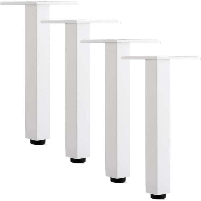Lot De 4 Pieds De Meuble 30 Cm Naturel – Fixation Tapissier Standard En Bois