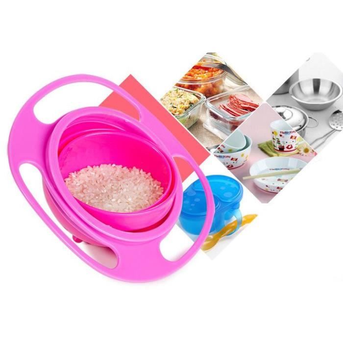 Rotatif A 360 Bol De Nourriture Pour Bebe Anti Renversement Vaisselle Bebe Puericulture Rotatif A 360 Bol De Nourriture Pour Bebe Anti Renversement Vaisselle Bebe Puericulture