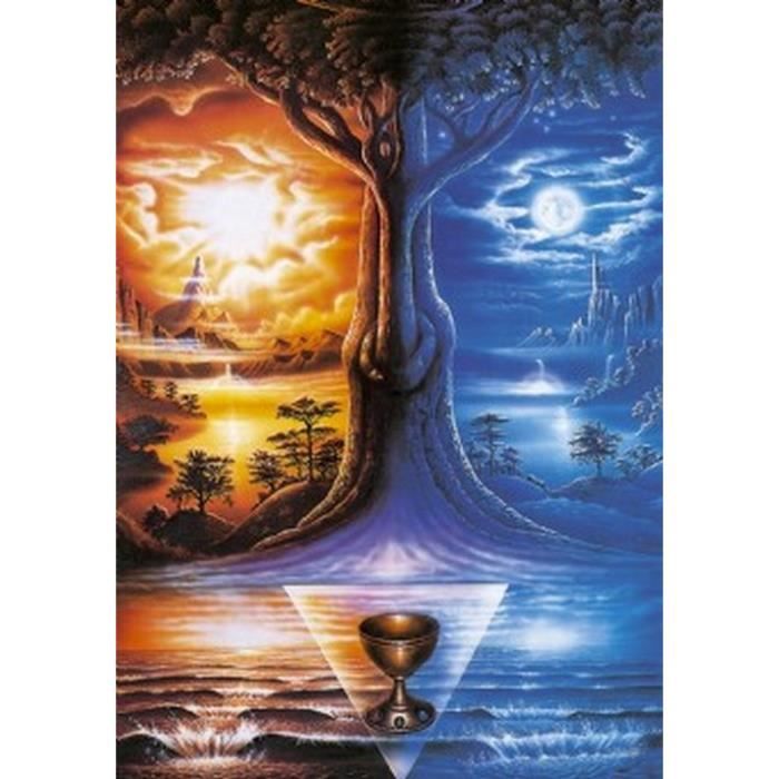 Fantasy Paysage 61x91 5cm Affiche Poster Cdiscount Maison