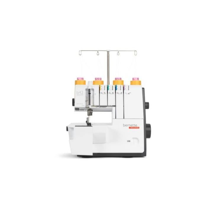 Machine à coudre - Bernette - Funlock 42 - 4 fils - 3 aiguilles - Éclairage LED - Bernette