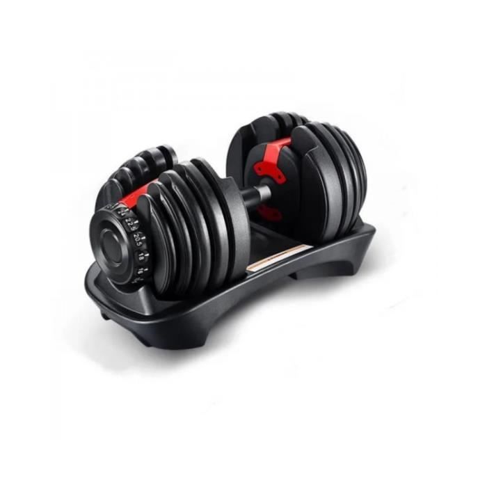 Haltère réglable par molette 2.5-24kg - ACTIEXPRESS - Musculation -