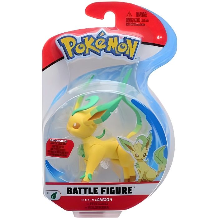 Coffret Pokémon Pokémon Phyllali Figurine de Combat Jouet Enfant Couleur Jaune
