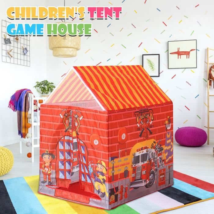 Tente de jeu de tente de bricolage pour enfants de la caserne de jeux pour  enfants - Cdiscount Jeux - Jouets