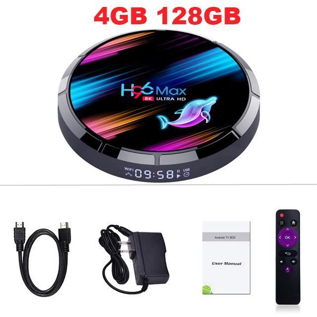 Android H96 MAX X3 1000M Smart TV Box Amlogic S905X3 8K 4GB