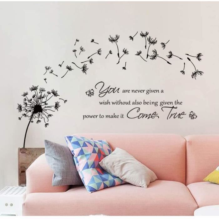 Grand Sticker Mural Fleurs De Cerisier Rose - Autocollant Arbre Avec Oiseaux Pour Chambre Fille, Salon Ou Enfants