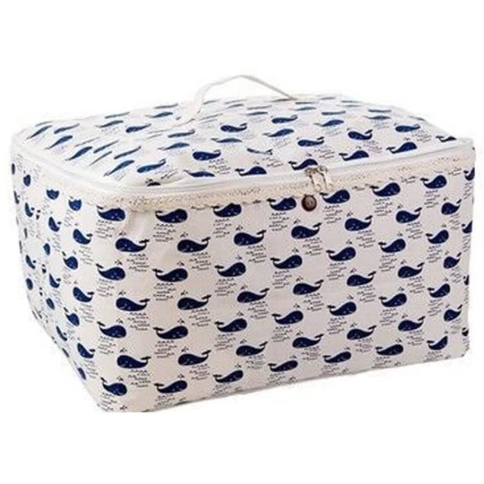 Sac De Rangement Pliable Pour Couette - Organisateur De Voyage (Fermeture Éclair) - Neuf
