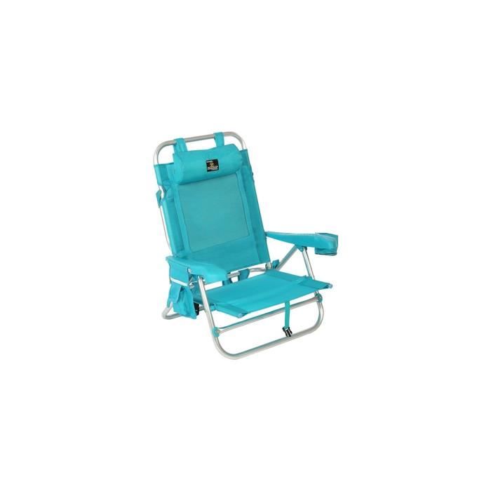 Chaise Pliante Turquoise - Pliable - Bleu
