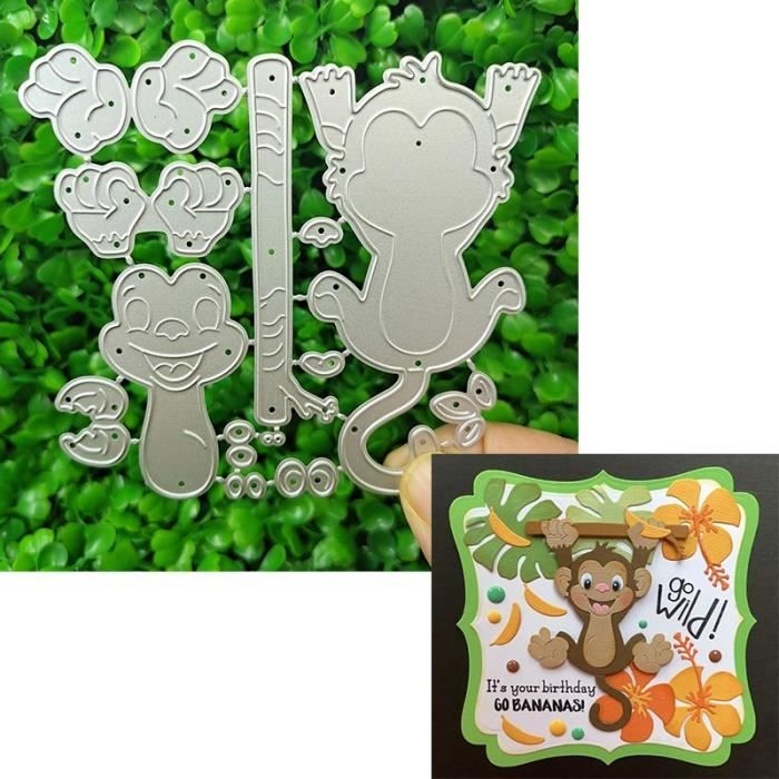 Xl 0399 Carte De Vœux En Metal Pour Singe Serie Animaux Decoupee Album 3d Nouvelle Collection 21 Cdiscount Beaux Arts Et Loisirs Creatifs Xl 0399 Carte De Vœux En Metal Pour Singe Serie Animaux Decoupee Album 3d Nouvelle Collection 21 Cdiscount Beaux Arts Et Loisirs Creatifs