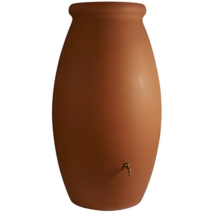 Recuperateur d'eau de pluie JARRE - 500 Litres - Marron