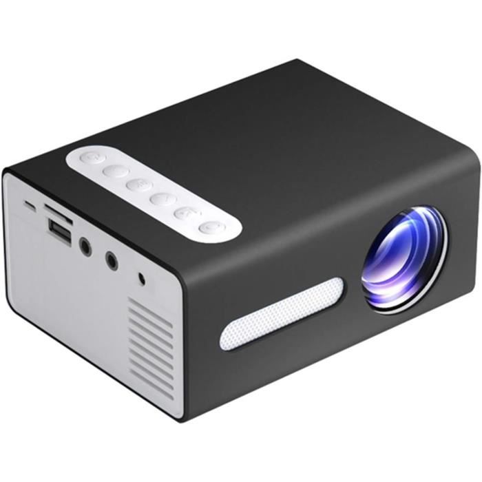 Projecteur Vidéo Portable LED Full HD 1920x1080 - Projecteur Bluetooth Extérieur Intelligent, Écran Jusqu'à 60"