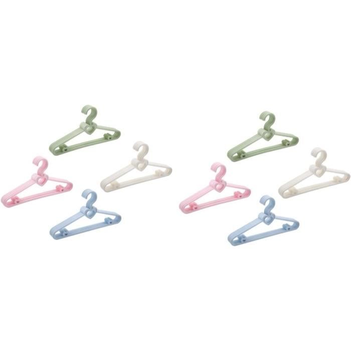 Cintres Pour Pulls 40 Pcs Cintre Petits Pour Enfants Vêtements Tenue Blancs Enfants Séchage Bébé
