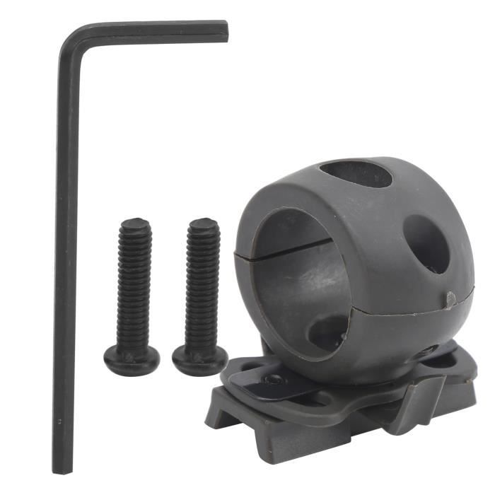 TOPBATHY Clip Pour Lampe Torche De Casque De Chantier