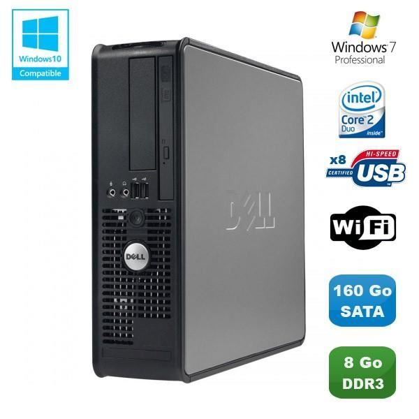 Vente Ordinateur de bureau PC DELL Optiplex 780 Sff Core 2 Duo E7500 2,93Ghz 8Go DDR3 160Go WIFI Win 7 Pro pas cher Vente Ordinateur de bureau PC DELL Optiplex 780 Sff Core 2 Duo E7500 2,93Ghz 8Go DDR3 160Go WIFI Win 7 Pro pas cher