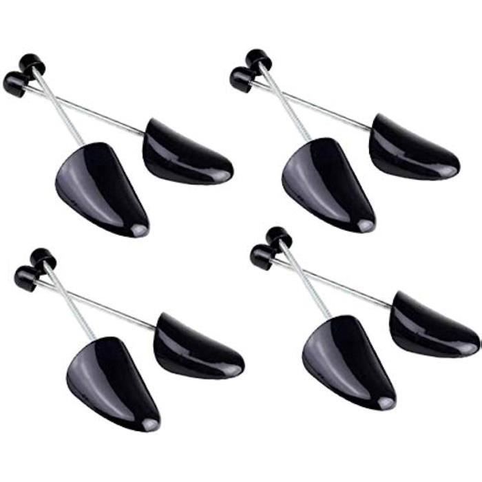 Embauchoirs Incutex - Lot De 5 Paires Réglables Taille 38-44 - Transparent - Pour Tous Types De Chaussures (sauf Bottes)