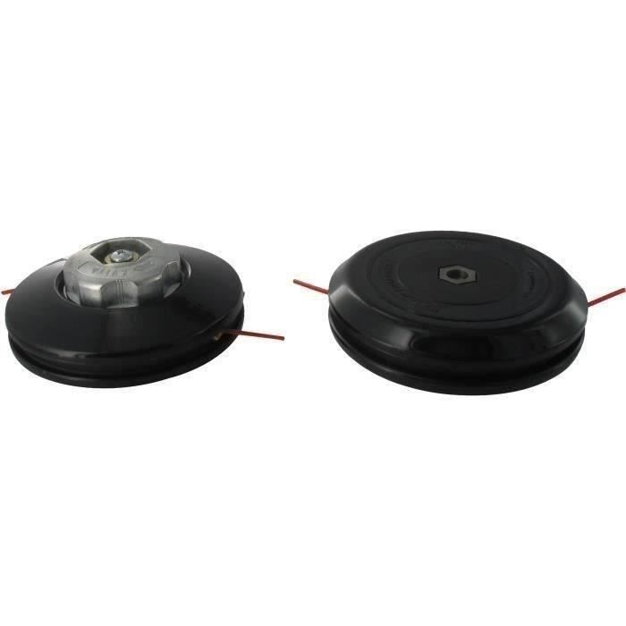 Tête fil nylon adaptable ARNETOLI MOTOR à bouton métal - Livrée avec adaptateur M8 x 1,25 FG- Peut c