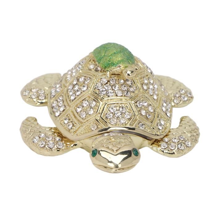 Boîte À Anneaux En Céramique - Mini Boîte De Rangement Ronde De Luxe - Porte-Bijoux De Luxe