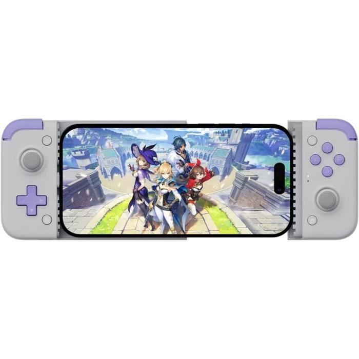 Manette de Jeu Mobile - GameSir - X2s Type-C Gen 2 - Style Rétro - Joysticks à Effet Hall - Compatible iPhone 15